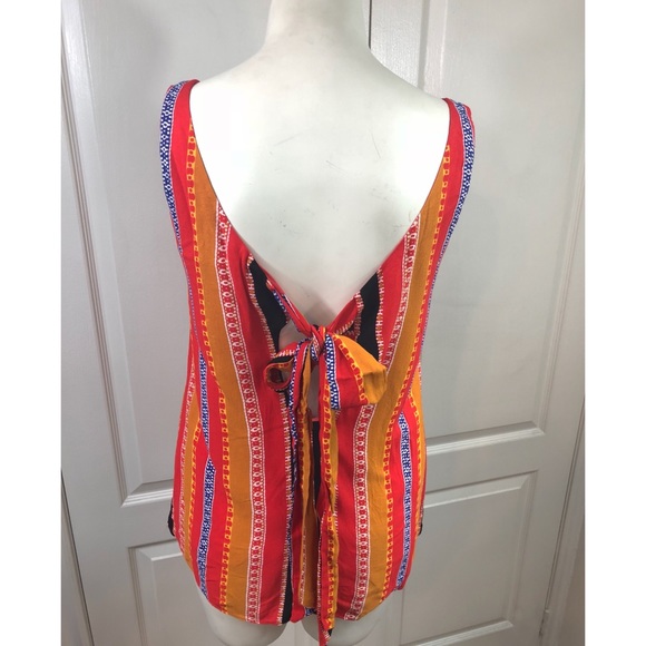 Gianni Bini Jordan Tie Back Blouse - Picture 3 of 3